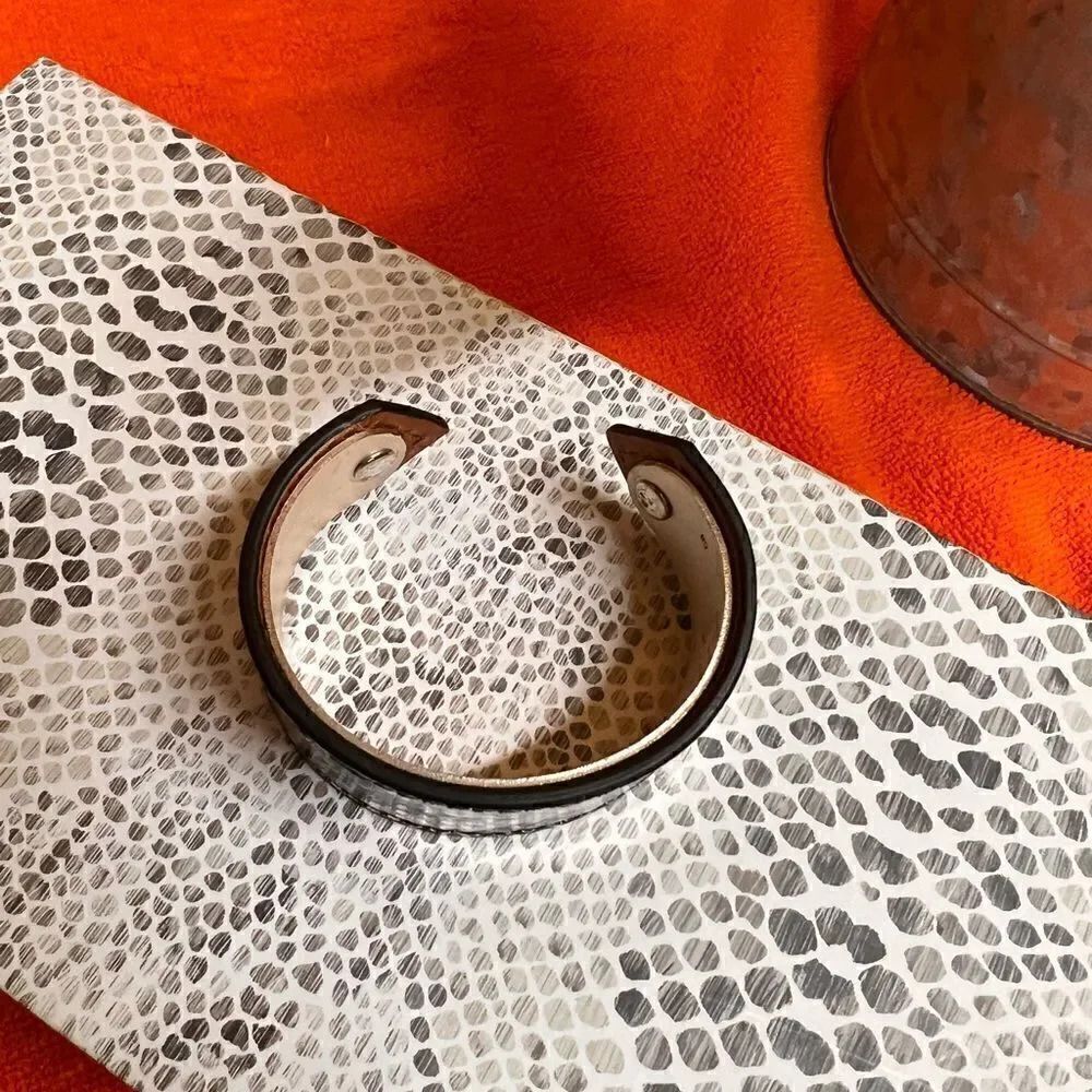 Patricia Nash Python Cuff Bracelet #PNBR - Picture 5 of 7